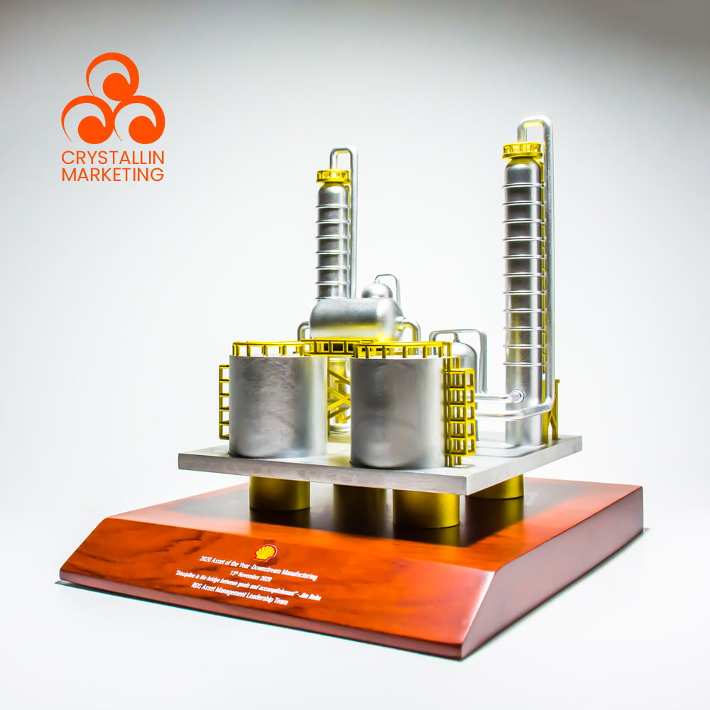 Oil Refinery Replica Award