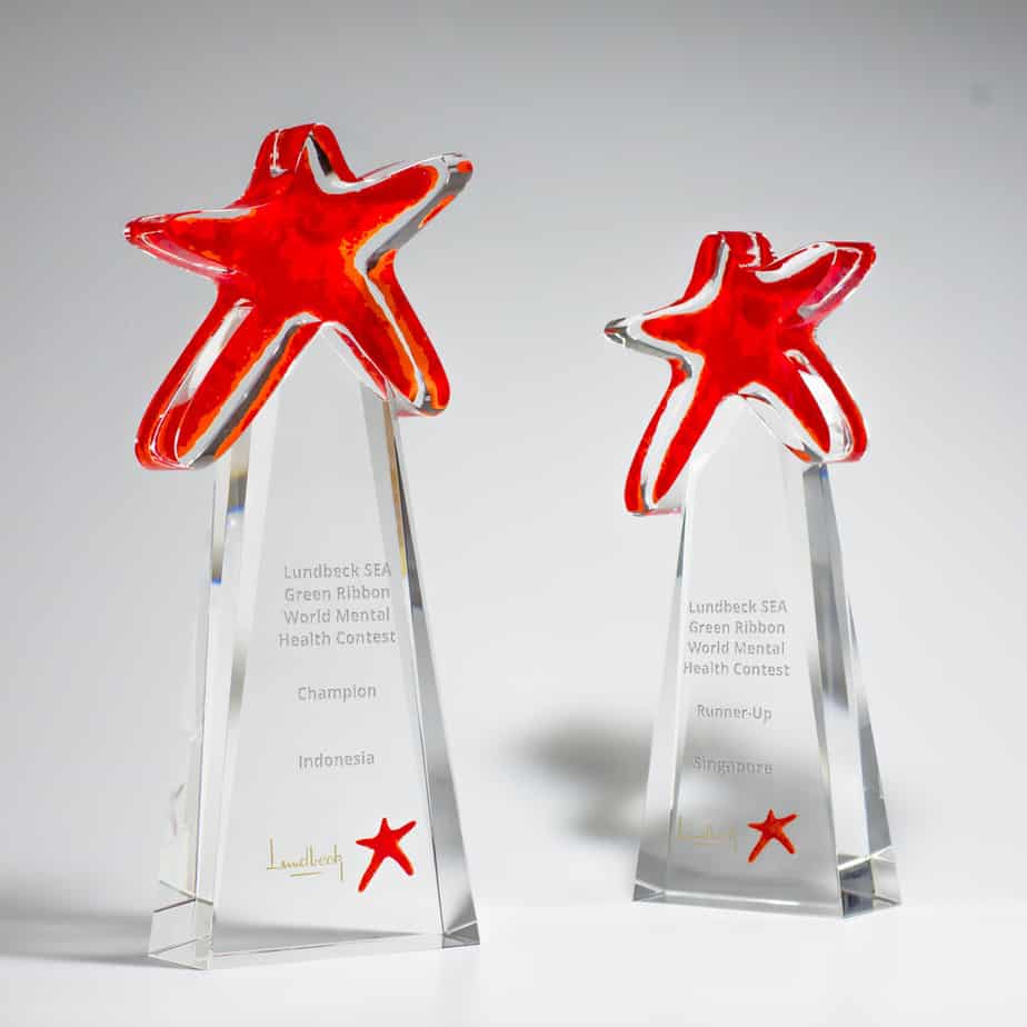 Lundbeck Annual Award Trophy